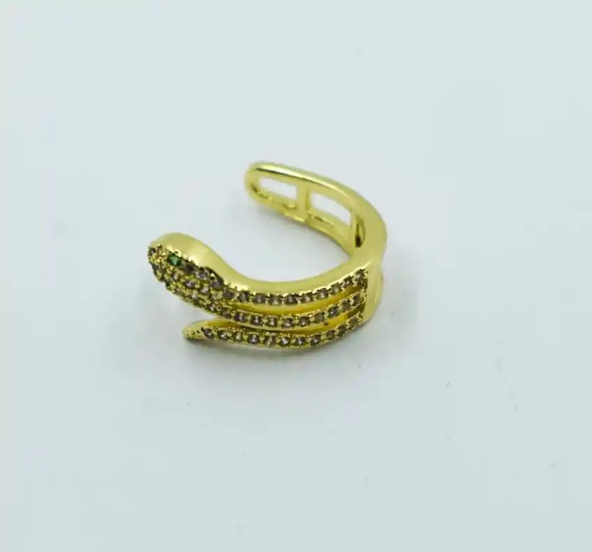 Earcuff Dorado Serpiente