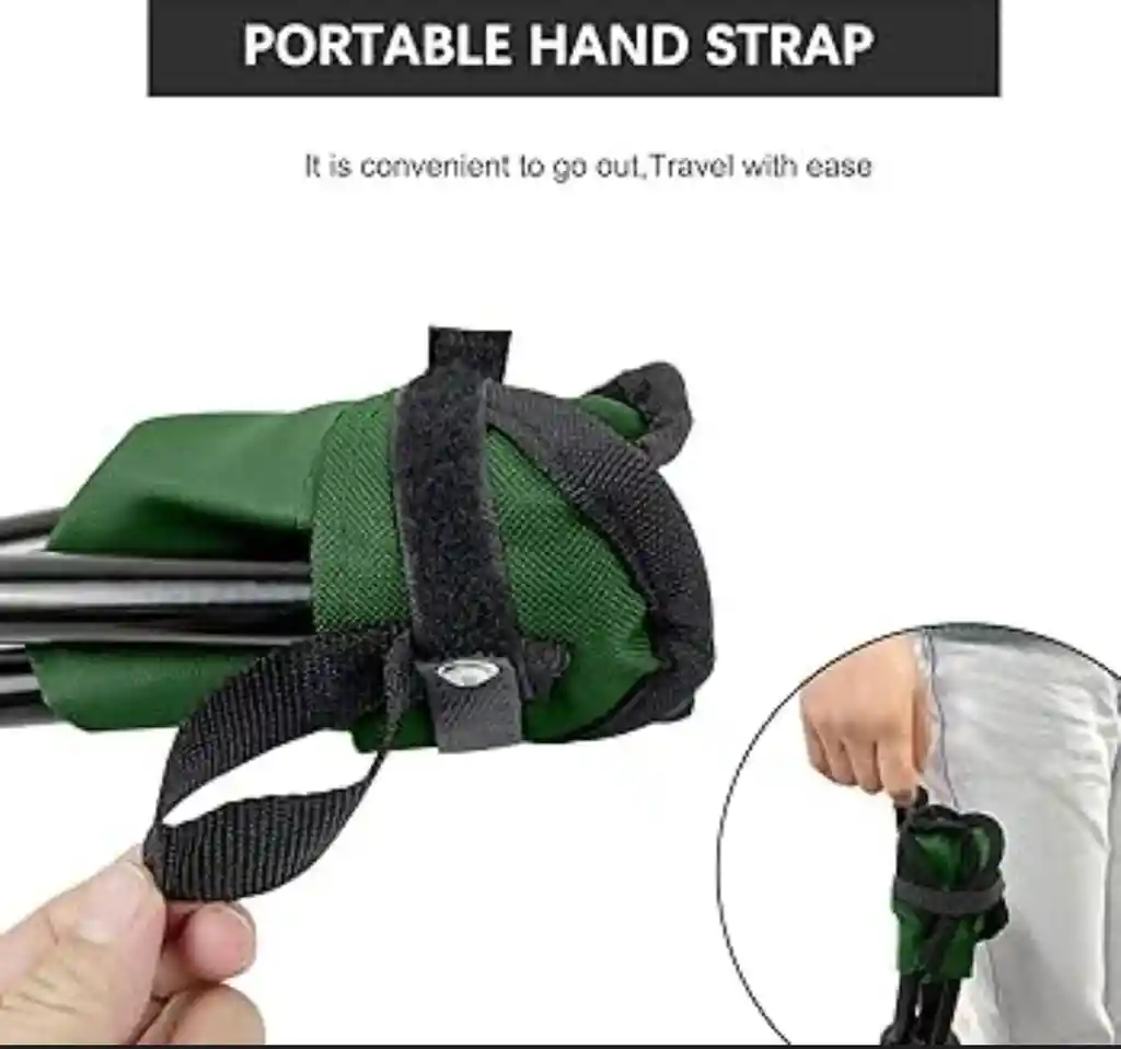 Silla Trípode Plegable Portátil Resistente Al Agua Para Camp