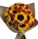 Girasoles Y Rosas Medellin Cumpleaños Aniversario