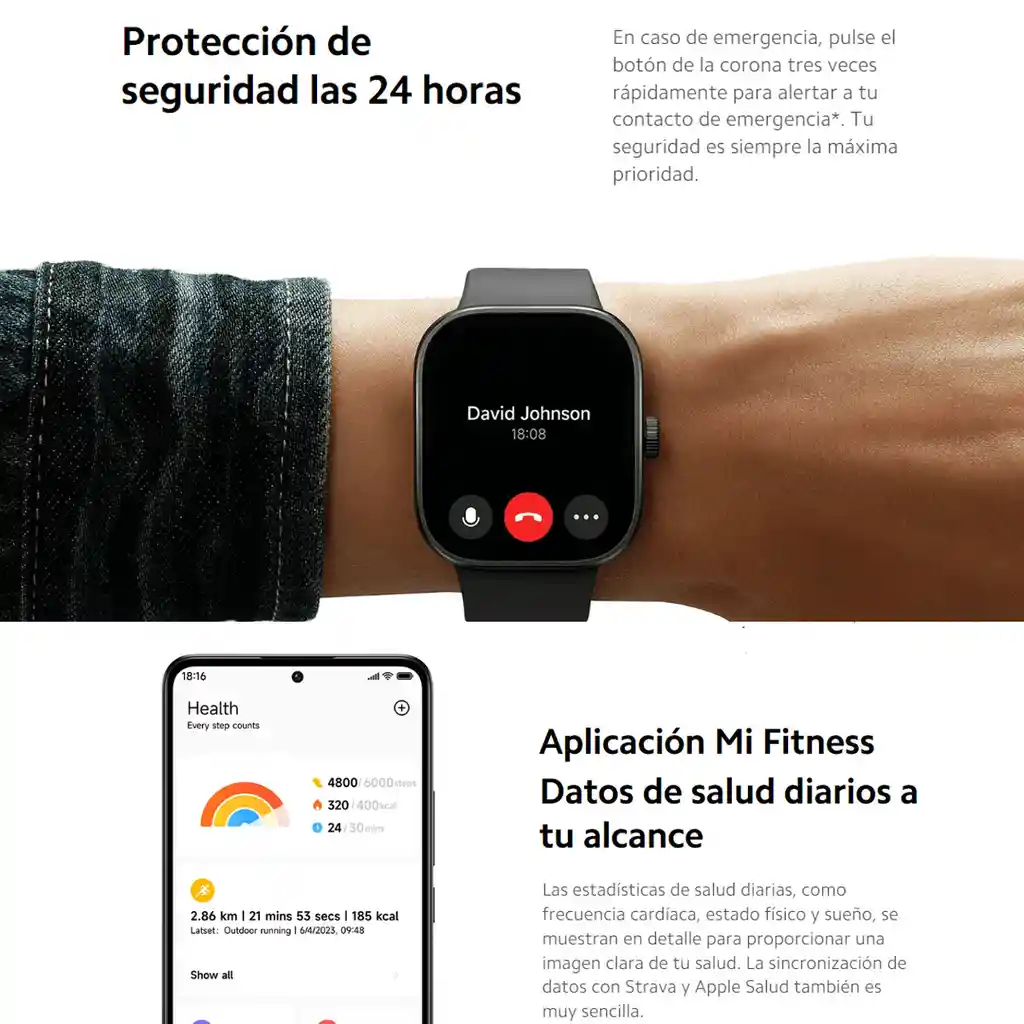 Xiaomi Redmi Watch 4 Smartwatch Llamadas Reloj Inteligente Gris