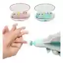 Pulidor De Uñas Para Bebe Electrica 5 Limas Rosado Y Azul