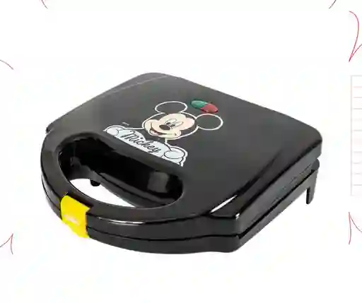 Sanduchera Kalley Mickey Mouse De Disney K-dsm101 Negro