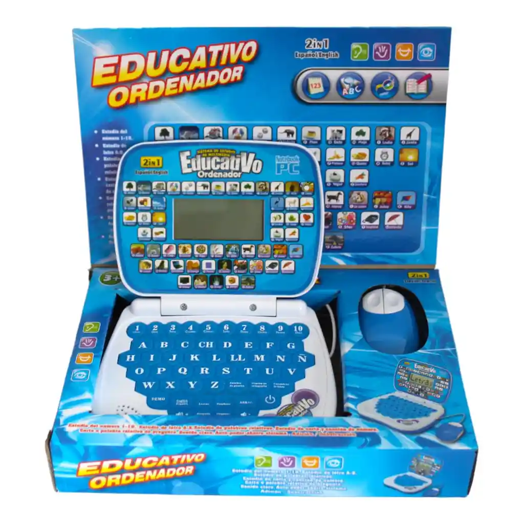 Ordenador Educativo 2 En 1 Aprende Jugando