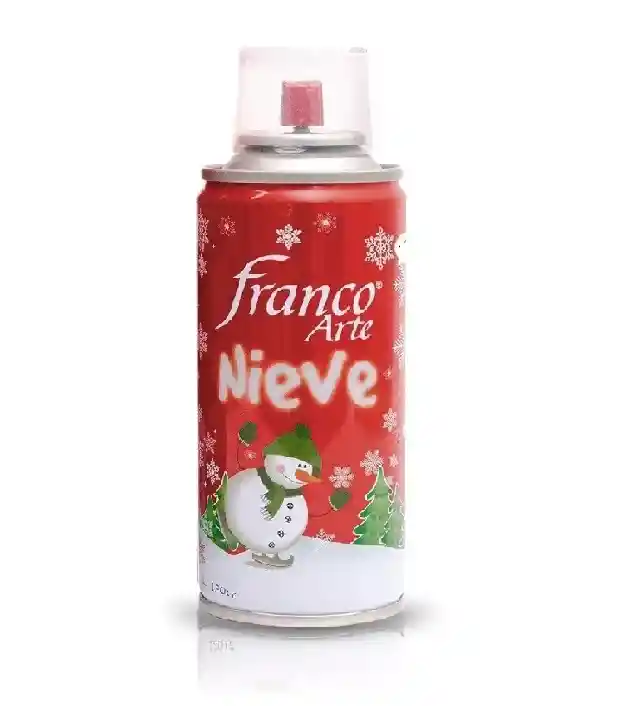 Nieve Decorativa Spray 120 Ml Blanco