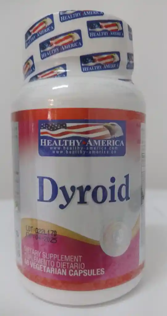 Dyroid 60 Capsulas Healthy America