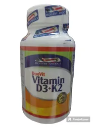 Vitamina D3+k2 X 100 Softgels Healthy America