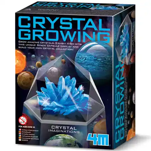 Crystal Growing Crystal Imaginations Blue