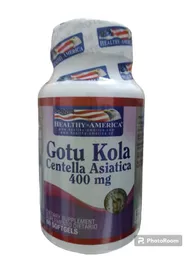 Gotu Kola Centella Asiatica X 400 Mg De 60 Softgels Healthy America