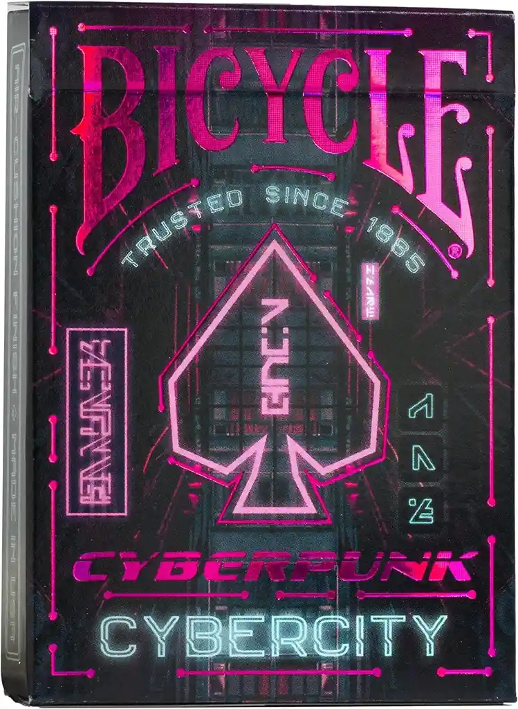 Cartas Bicycle Cyberpunk Cybercity