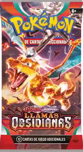 Laminas Pokemon Obsidianas Llamas