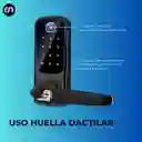 Cerradura Chapa Cerrojo Inteligente Huella Codigo Tarjeta App 5 En 1 Msrx 6