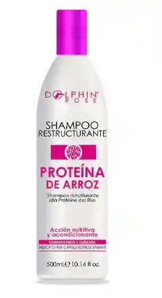 Shampoo Proteina De Arroz X 500ml - Dolphin Rose - Dolphin Rose