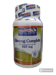 Ginseng Complete 820 Mg X 60 Softgels Healthy America