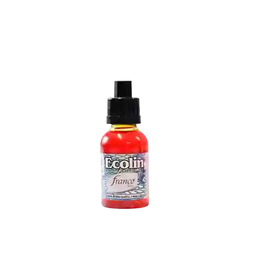 Tinta Liquida Ecolin Naranja 30cc