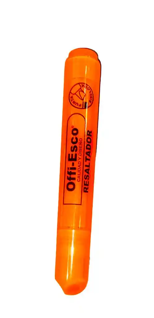 Resaltador Grueso Naranja Neon Offi Esco Oe-540