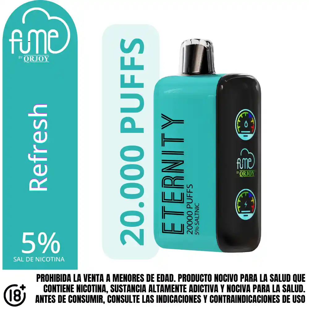 Vap Fume Refresh 20000 Pf 5%