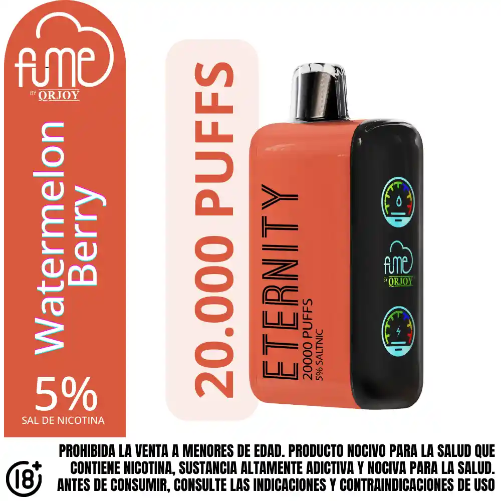 Vap Fume Watermelon Berry 20000 Pf 5%