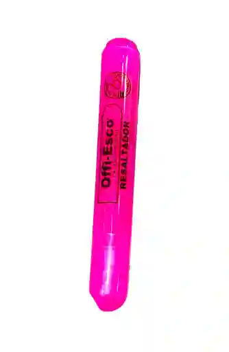 Resaltador Grueso Fucsia Neon Offi Esco Oe-540