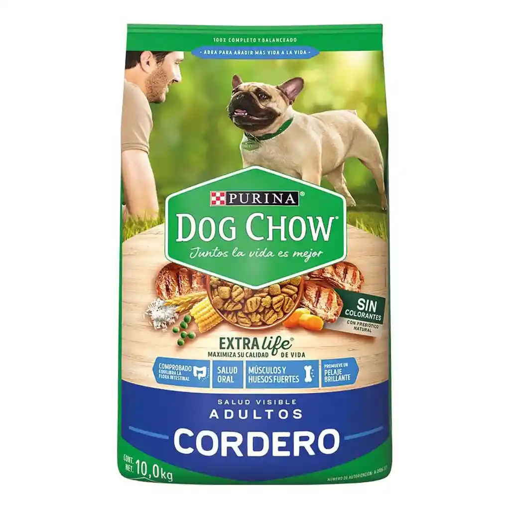 Dog Chow Adultos Cordero X 20 Kg