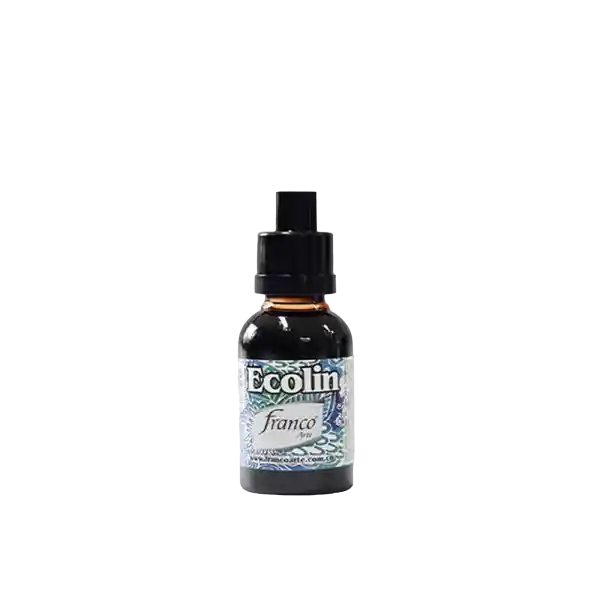 Tinta Liquida Ecolin Marron (cafe) 30cc