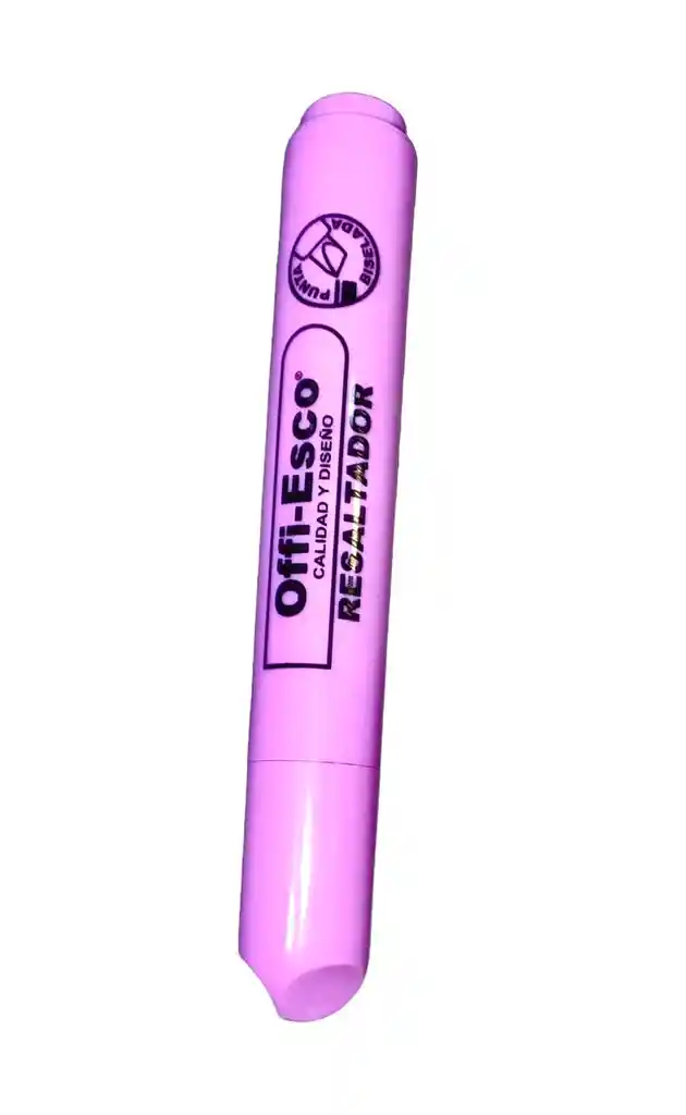Resaltador Grueso Rosado Pastel Offi Esco Oe-540p