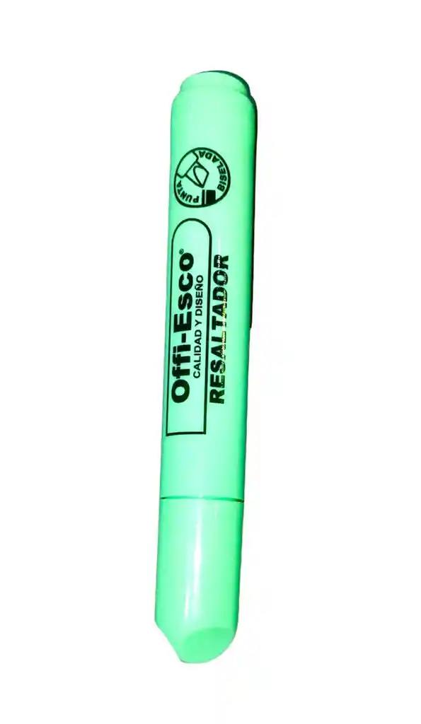 Resaltador Grueso Verde Pastel Offi Esco Oe-540p