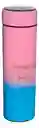 Termo Digital Acero Inoxidable, Inteligente 500 Ml Rosa Tornasol