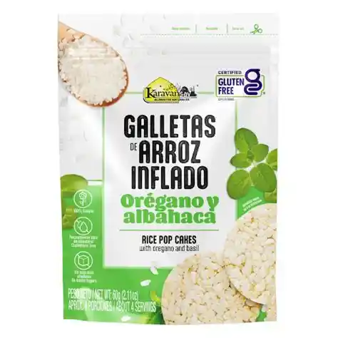 Galleta Arroz Especies Karavansay 12und