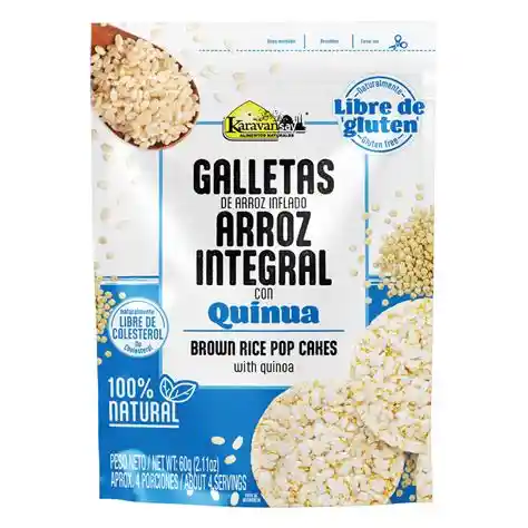 Galletas De Arroz Integral Quinua 25g