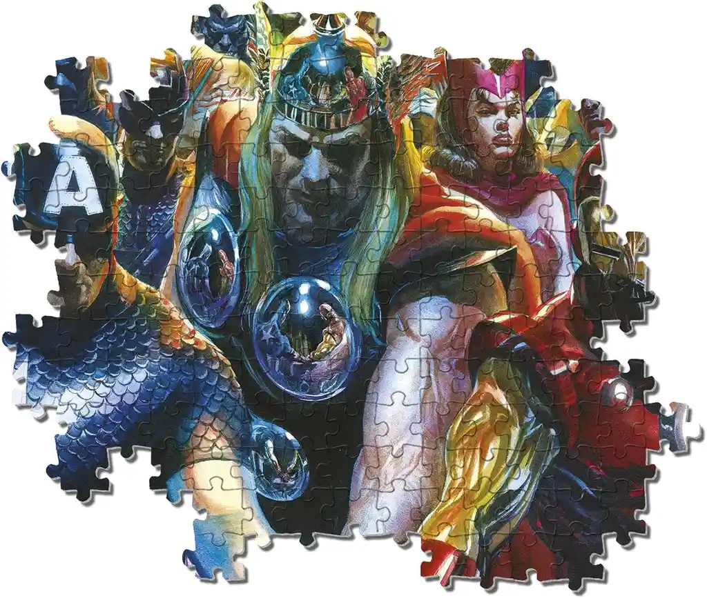 Rompecabezas 1000 Piezas De Marvel Los Vengadores Clementoni