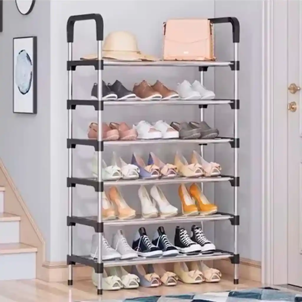 Organizador Zapatero De 6 Niveles Eficiente Para Tus Zapatos