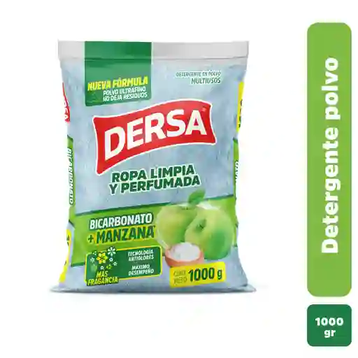 Detergente en Polvo Bicarbonato + Manzana