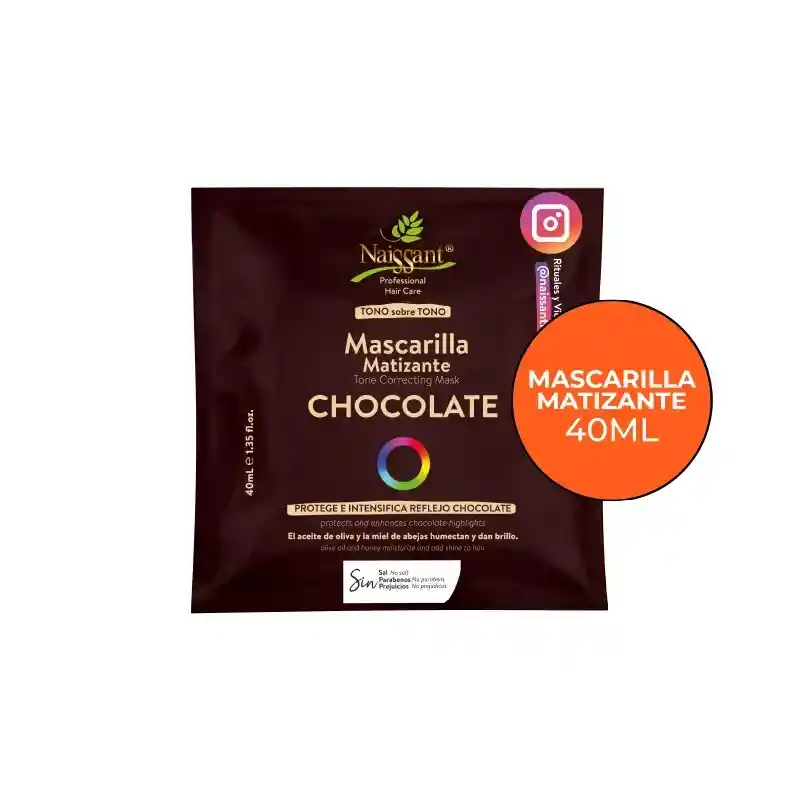 Mascarilla Matizante Chocolate