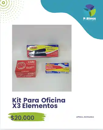 Kit Para Oficina X3 Elementos