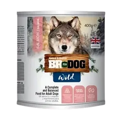 Br For Dog Wild Salmon Lata 400 Gr