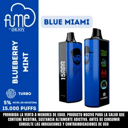 Vap Fume Nicky Jam Blue Miami 15000pf 5%