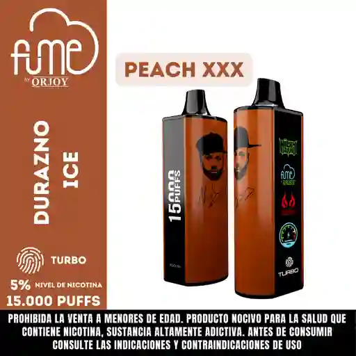 Vap Fume Nicky Jam Peach Xxx 15000 Pf 5%