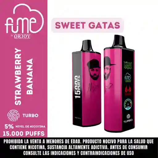 Vap Fume Nickyjam Sweet Gatas 15000pf 5%