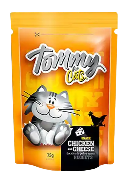 Tommy For Cats Snack Chicken Cheese 75 Gr