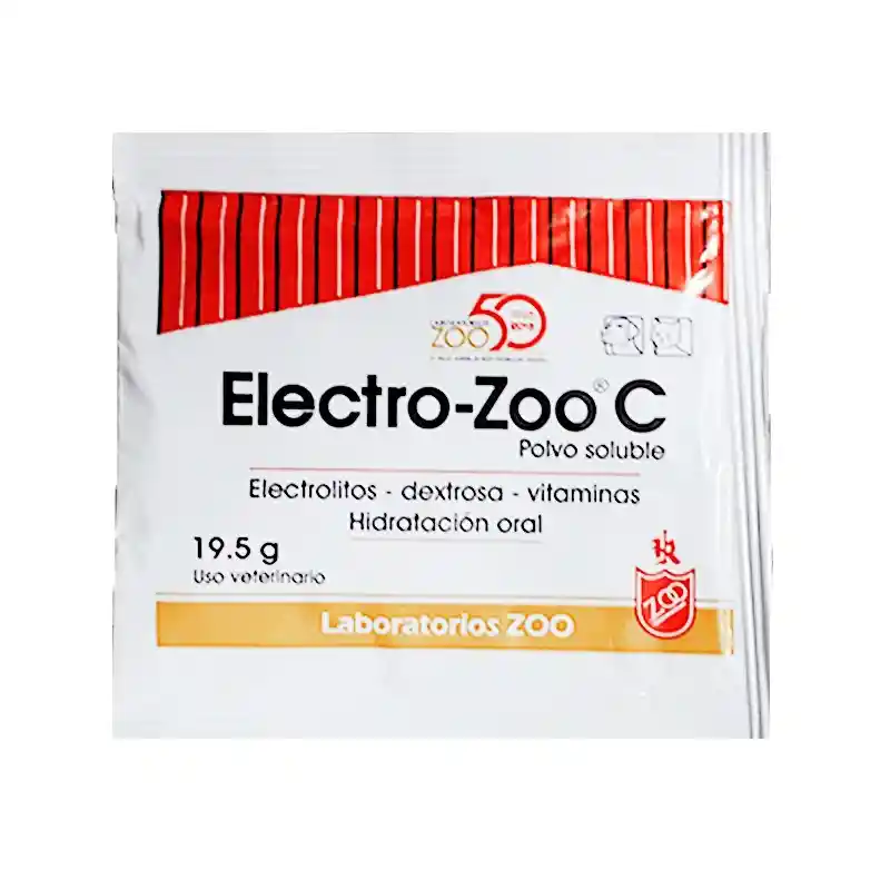 Suero Para Mascotas 19g Electro-zoo Suero Perros Y Gatos Electtrolitos