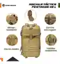 Mochila Tactica Militar Morral Pentagon 45l Impermeable