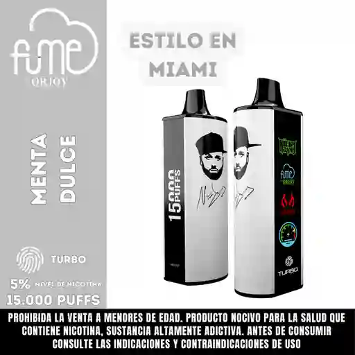 Vap Fume Nickyjam Estilo Miami 15000p 5%