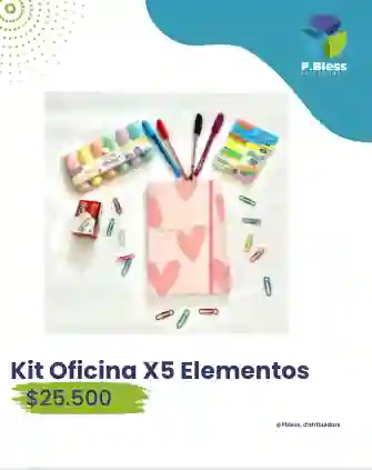 Kit Oficina X5 Elementos