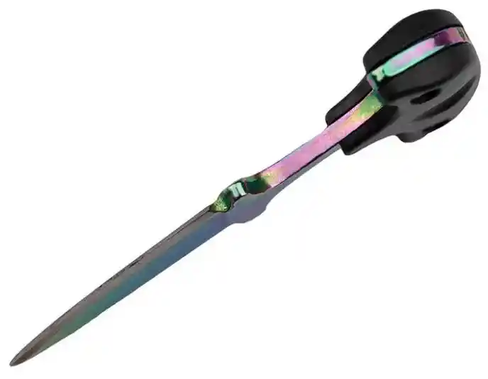Mini Navaja Daga Puño Tactica Supervivencia Camping Collar