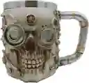 Vaso Taza Mug Decorativo Indio Calavera Medieval Coleccionable