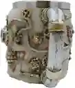 Vaso Taza Mug Decorativo Indio Calavera Medieval Coleccionable