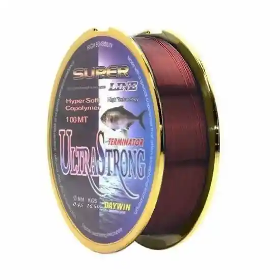 Linea Pesca Nylon Daywin Pro Super Line 0.45 Mm 16.50 Kg 100 M