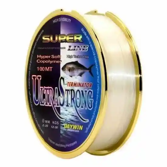 Linea Pesca Nylon Daywin Pro Super Line 0.35 Mm 12.00 Kg 100 M