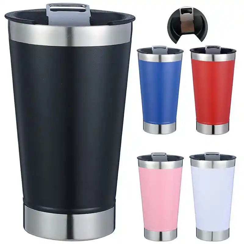 Termo Portátil Acero Inoxidable Calor Frío Destapador 590ml