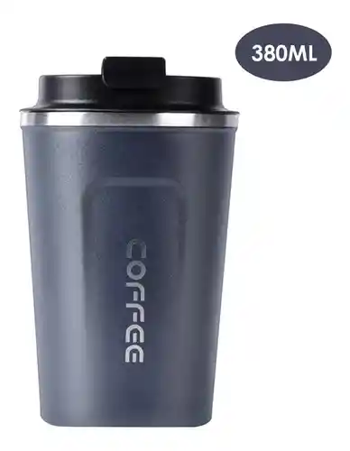 Botella De Agua Caliente Y Fría Taza De Café De Acero